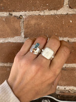 Blue Tourmaline Ring #1, Size 6