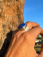 Chunky Lapis ring. Size 10.25￼