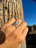 Blue Tourmaline Ring #1, Size 6