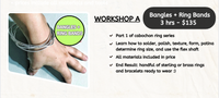 Workshop A: Bands and Bangles - 3 hours