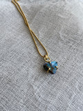 Boulder Opal Triangle Necklace