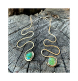 Sonoran Gold Turquoise Dangles #1