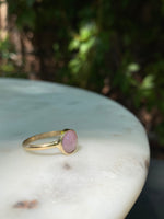 14k Pink Sapphire Ring