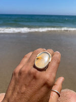 Montana Agate oval ring