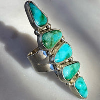 Five-stone Turquoise Ring