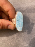 Larimar Oval Ring