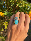 Chunky Campitos Turquoise Ring
