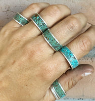 Chunky Inlay Rings